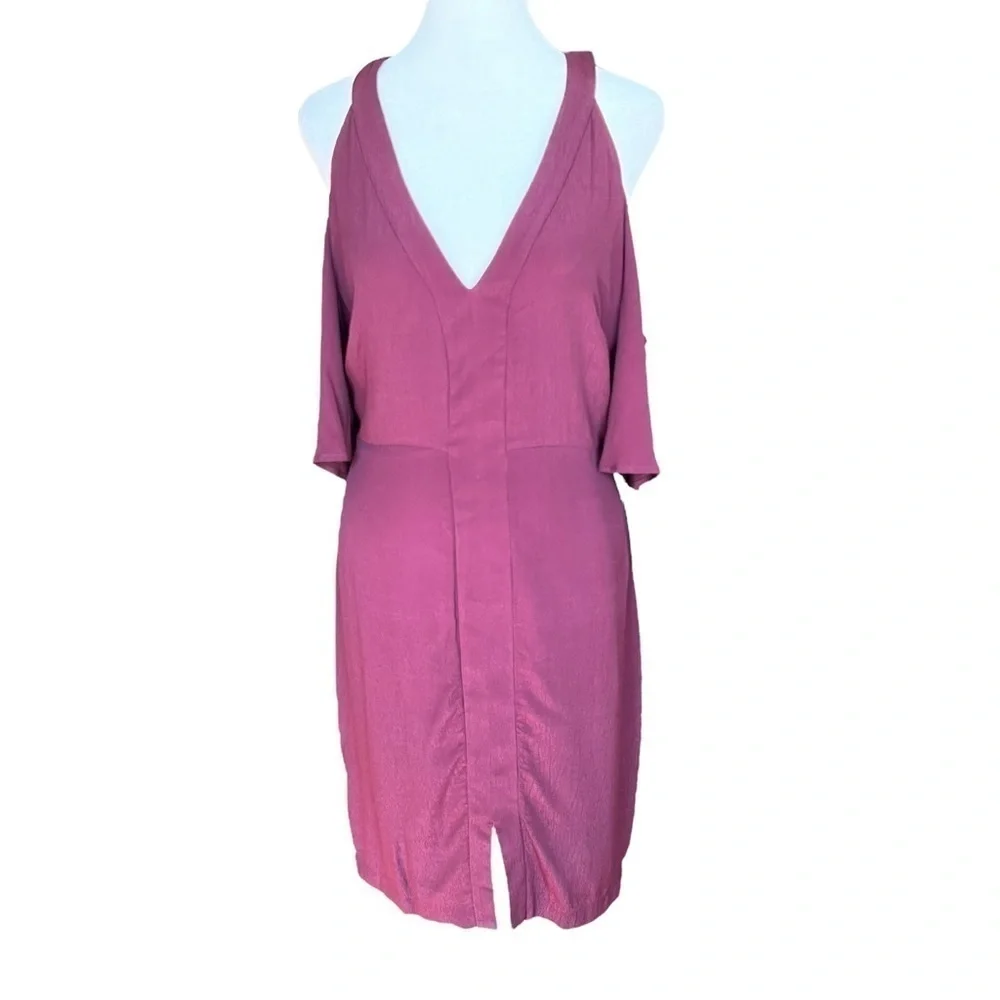 ASTR THE LABEL Cold Should Silk Mini Dress
